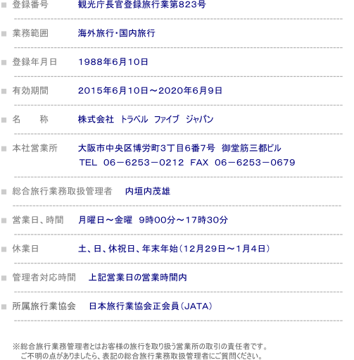 @o^ԍ@@@	όo^sƑWQR @@--------------------------------------------------------------------------------------------------- @Ɩ͈́@@@	COsEs @@--------------------------------------------------------------------------------------------------- @o^N@	PXWWNUPO @@--------------------------------------------------------------------------------------------------- @Lԁ@@@	QOPTNUPO`QOQONUX @@--------------------------------------------------------------------------------------------------- @@@@́@@	Ё@gx@t@Cu@Wp @@--------------------------------------------------------------------------------------------------- @{ЉcƏ@@ 	s攎JRڂUԂV@䓰؎Osr @@@@@@@@@@@@@sdk@OU|UQTR|OQPQ@e`w@OU|UQTR|OUVX @@--------------------------------------------------------------------------------------------------- @sƖ戵Ǘҁ@@_ΗY @@---------------------------------------------------------------------------------------------------@@ @cƓAԁ@	j`j@XOO`PVRO @@--------------------------------------------------------------------------------------------------- @xƓ@@@@@	yAAxjANNniPQQX`PSj @@--------------------------------------------------------------------------------------------------- @ǗґΉԁ@@LcƓ̉cƎԓ @@--------------------------------------------------------------------------------------------------- @sƋ@@{sƋii`s`j @@---------------------------------------------------------------------------------------------------  @@sƖǗ҂Ƃ͂ql̗s舵cƏ̎̐ӔC҂łB @@@@s̓_܂A\L̑sƖ戵Ǘ҂ɂ₭B